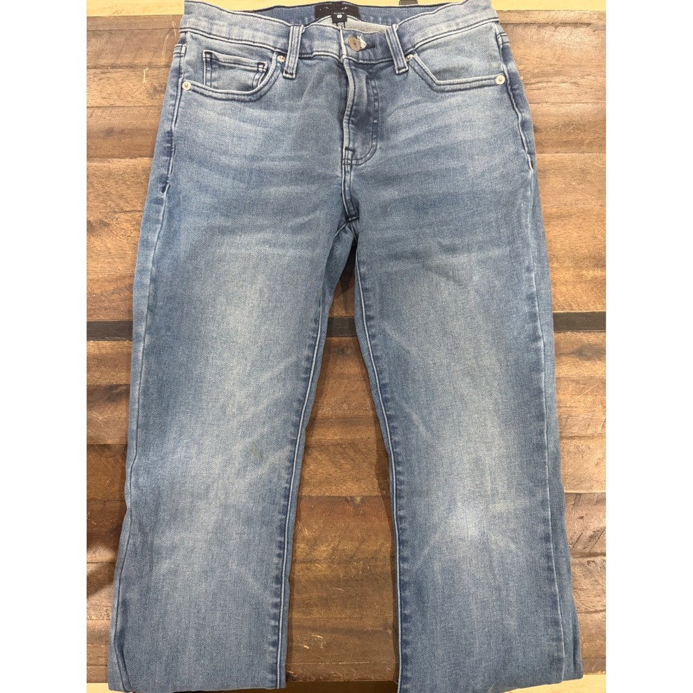 Lucky Brand Womens Straight Leg Jeans Medium Wash Blue Denim Size 4/27R